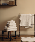 Amelia Scalloped Bath Towel Collection, Taupe