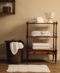 Amelia Scalloped Bath Towel Collection, White