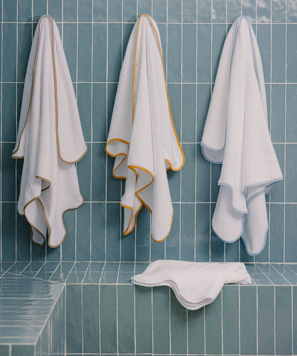 Amelia Scalloped Bath Towel Collection, Taupe