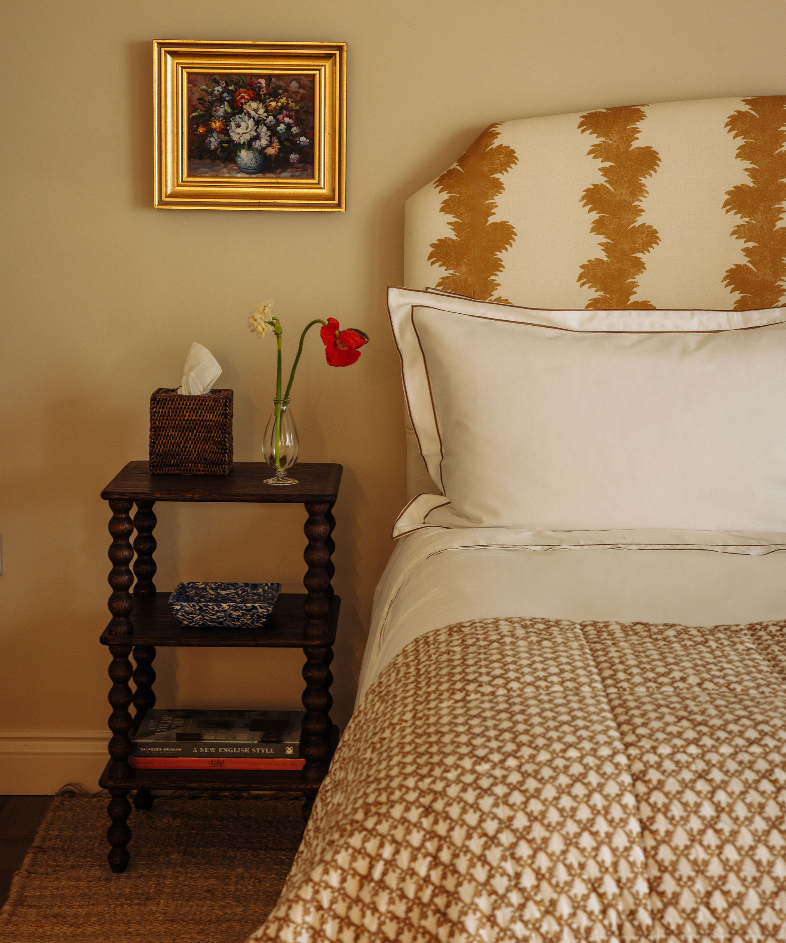 Frame Bed Linen, Bronzed Umber