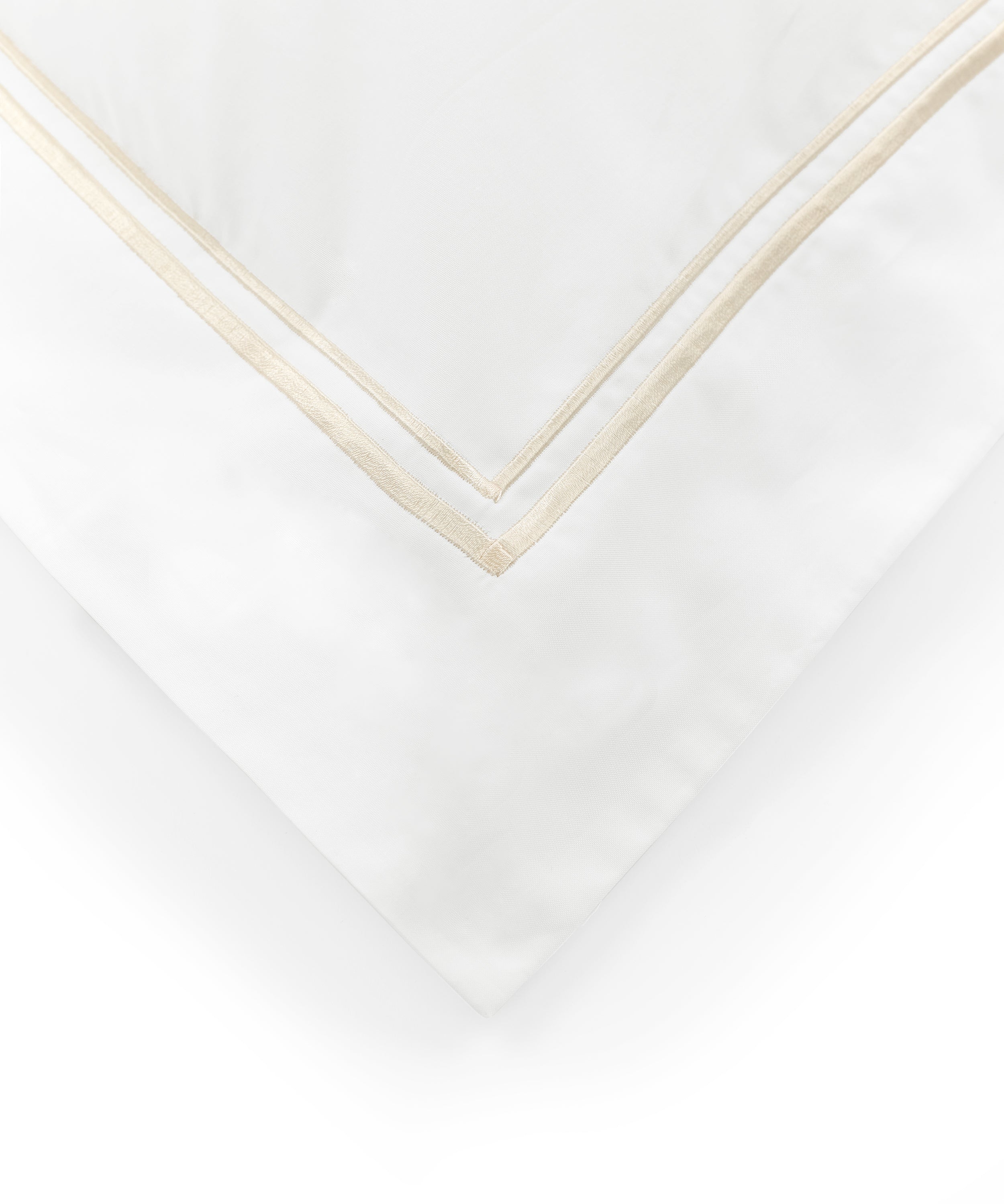 Evora Double Row Corded Bed Linen, Buttermilk