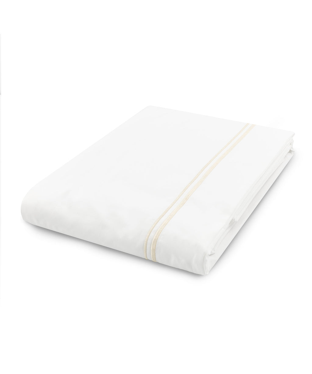 Evora Double Row Corded Bed Linen, Buttermilk