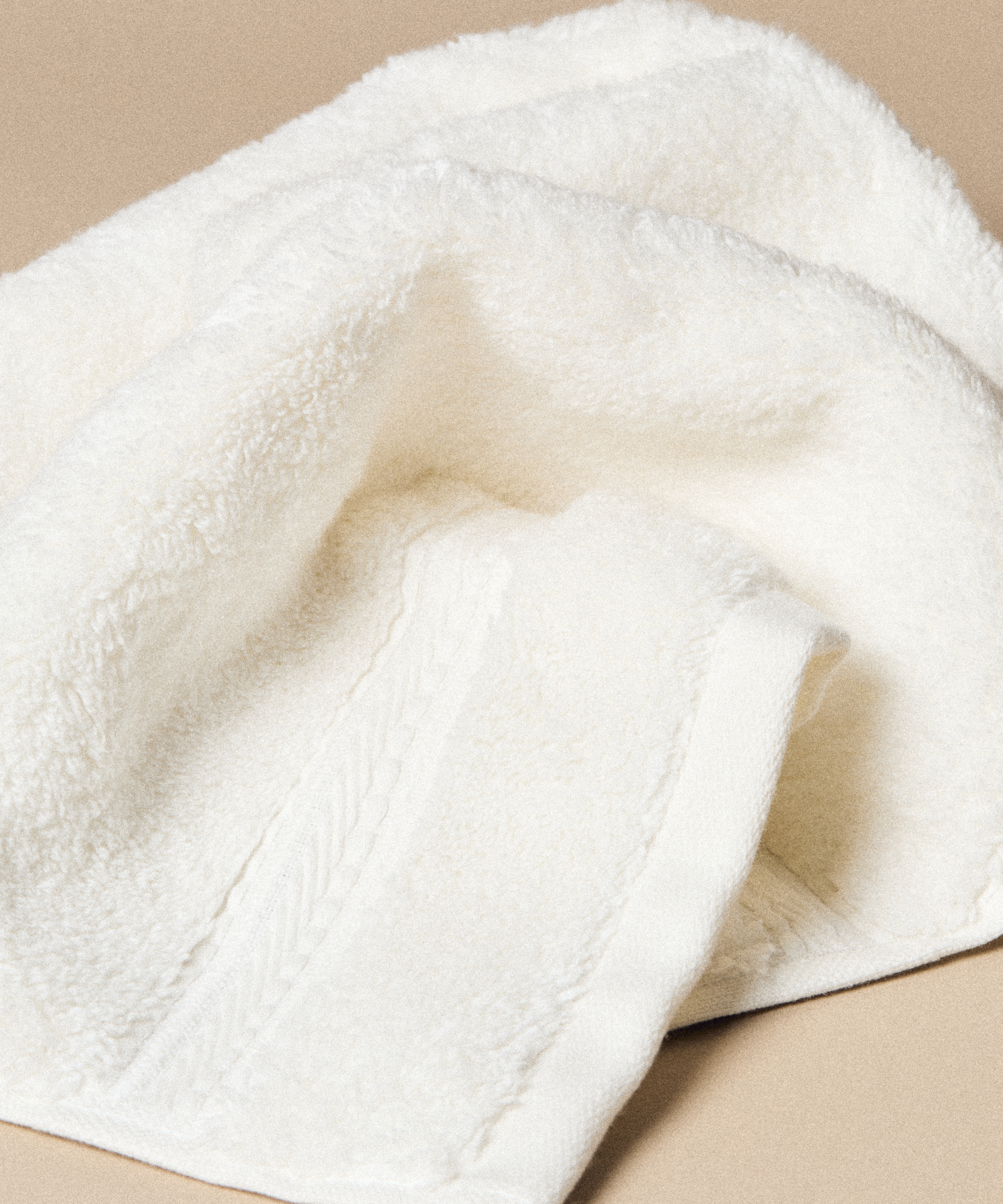 Maria Organic Bath Towel Collection, Ivory