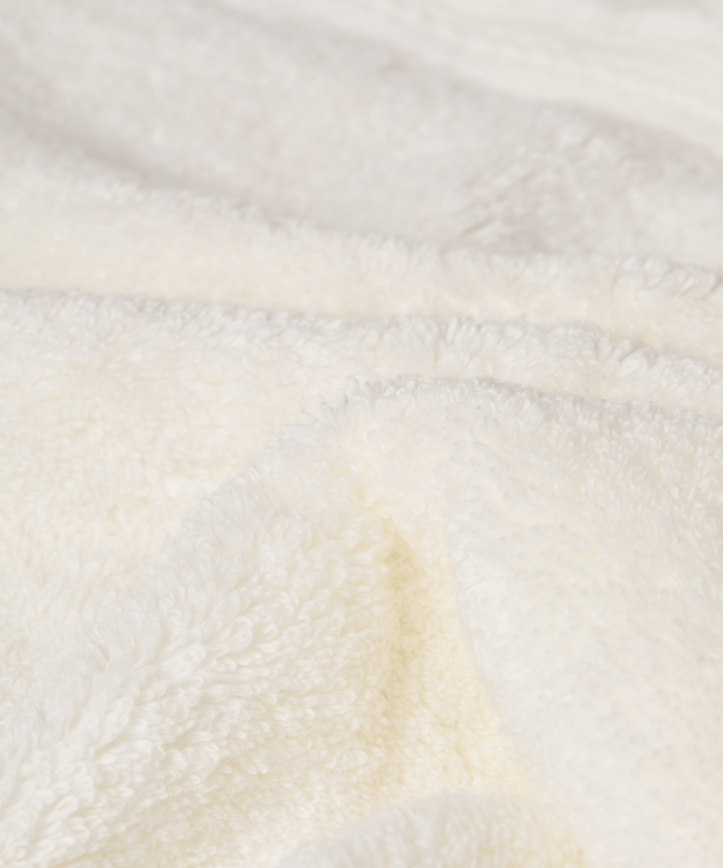 Maria Organic Bath Towel Collection, Ivory