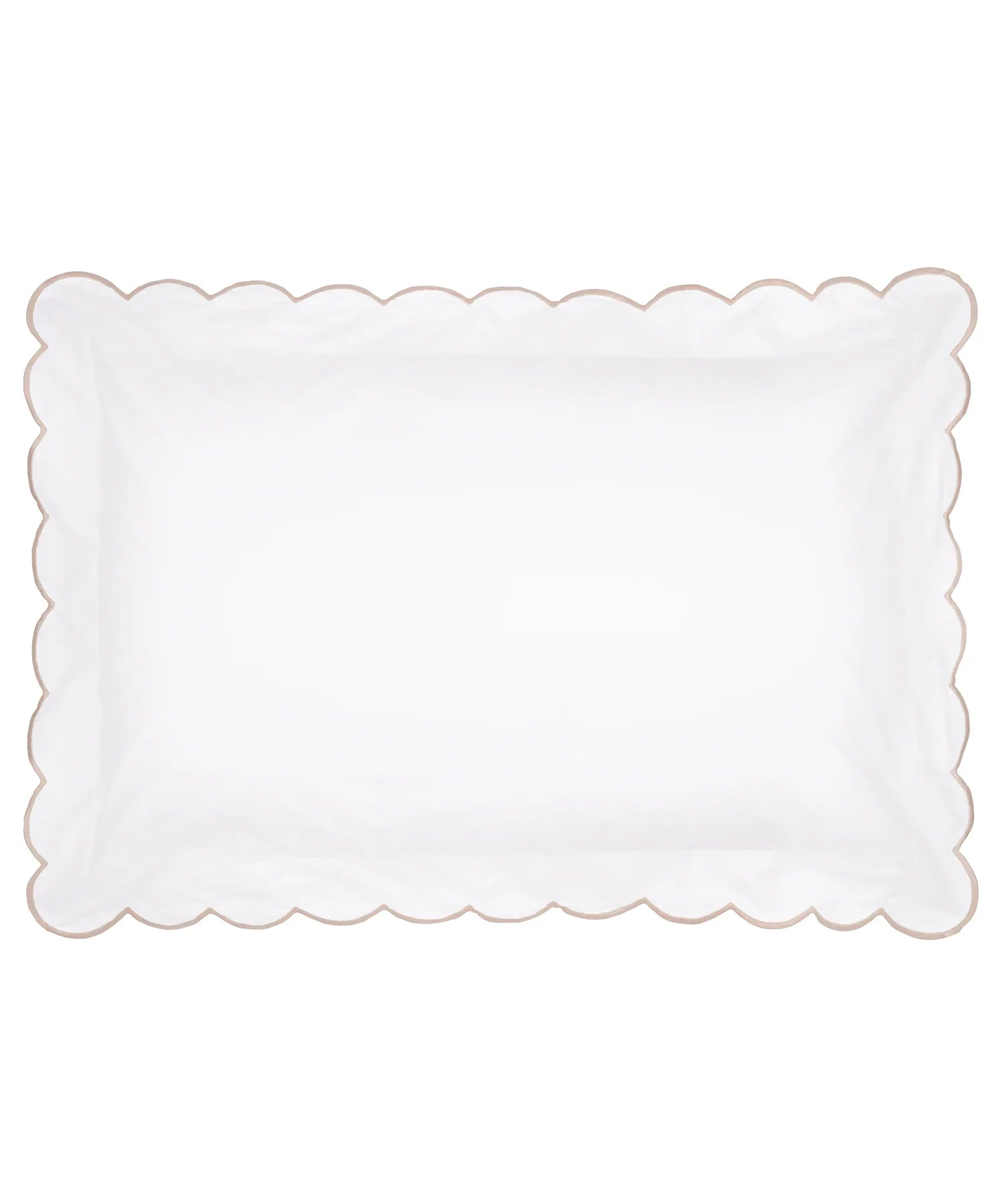 Annabelle Scalloped Bed Linen, Dusty Pink