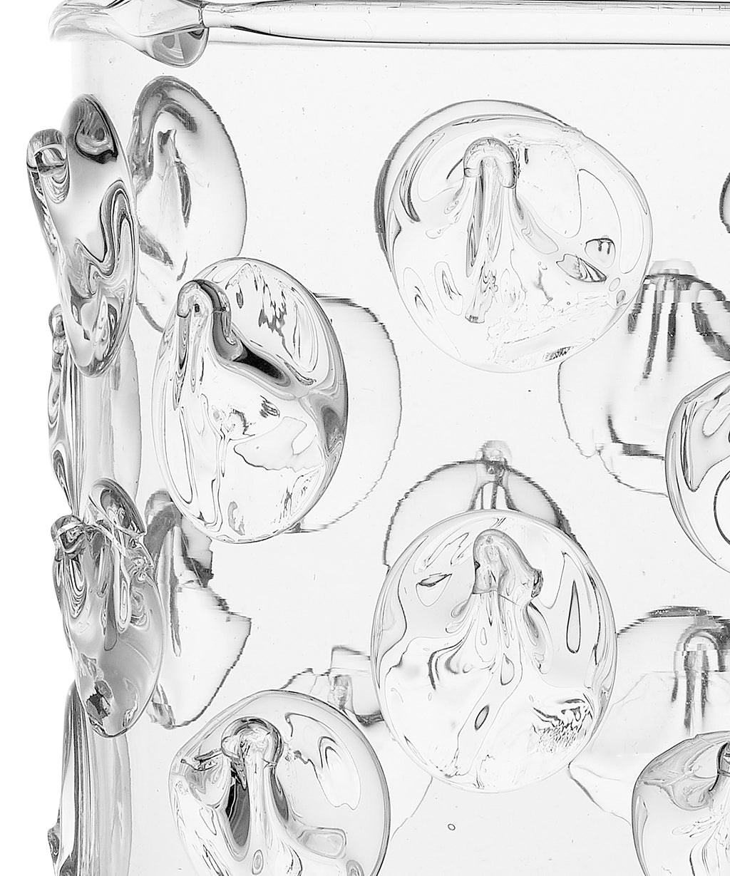 Phoebe Handblown Vase, Clear