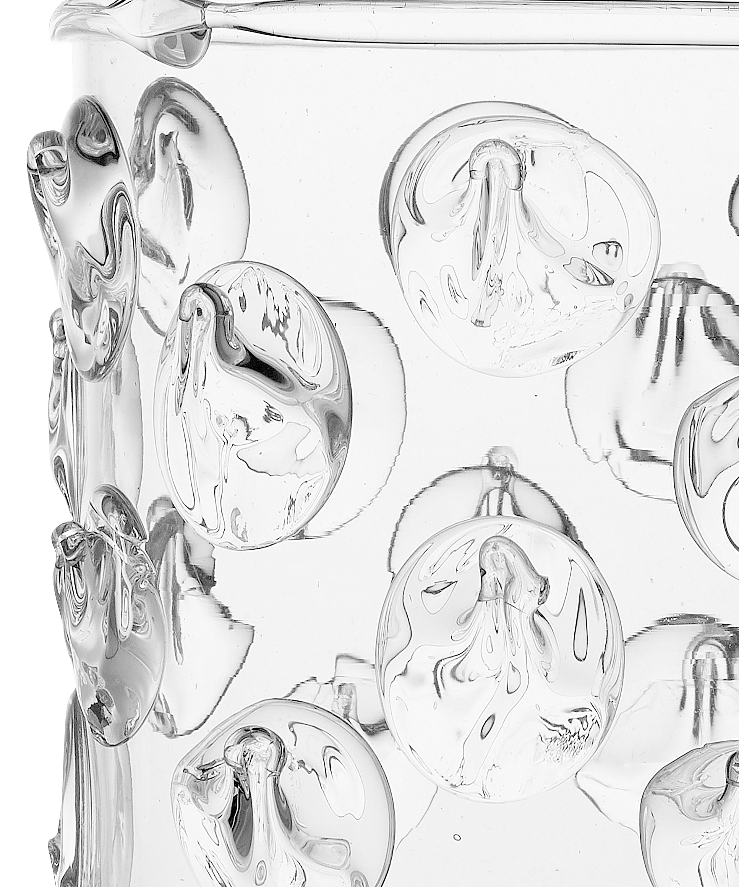 Phoebe Handblown Vase, Clear