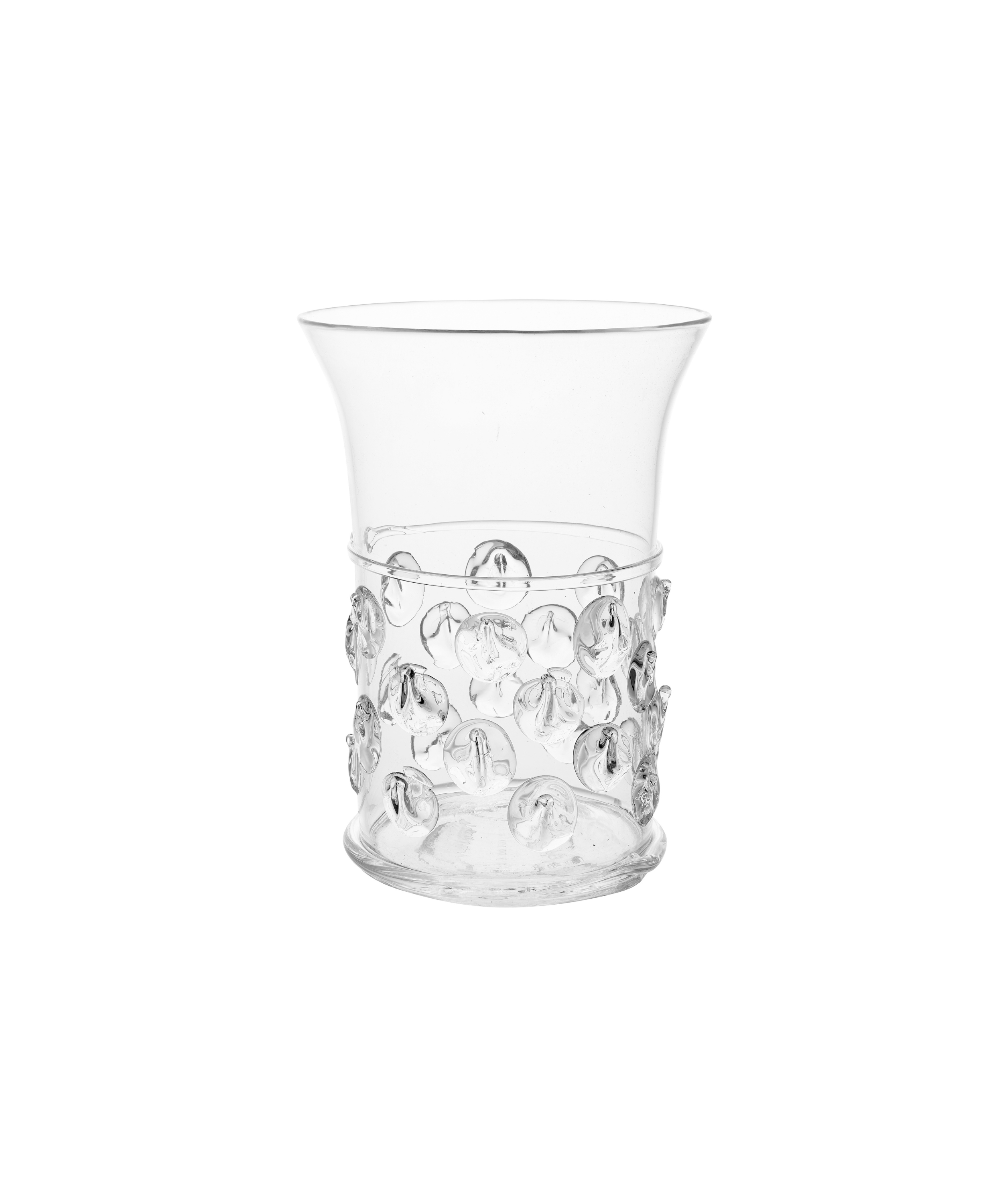 Phoebe Handblown Vase, Clear