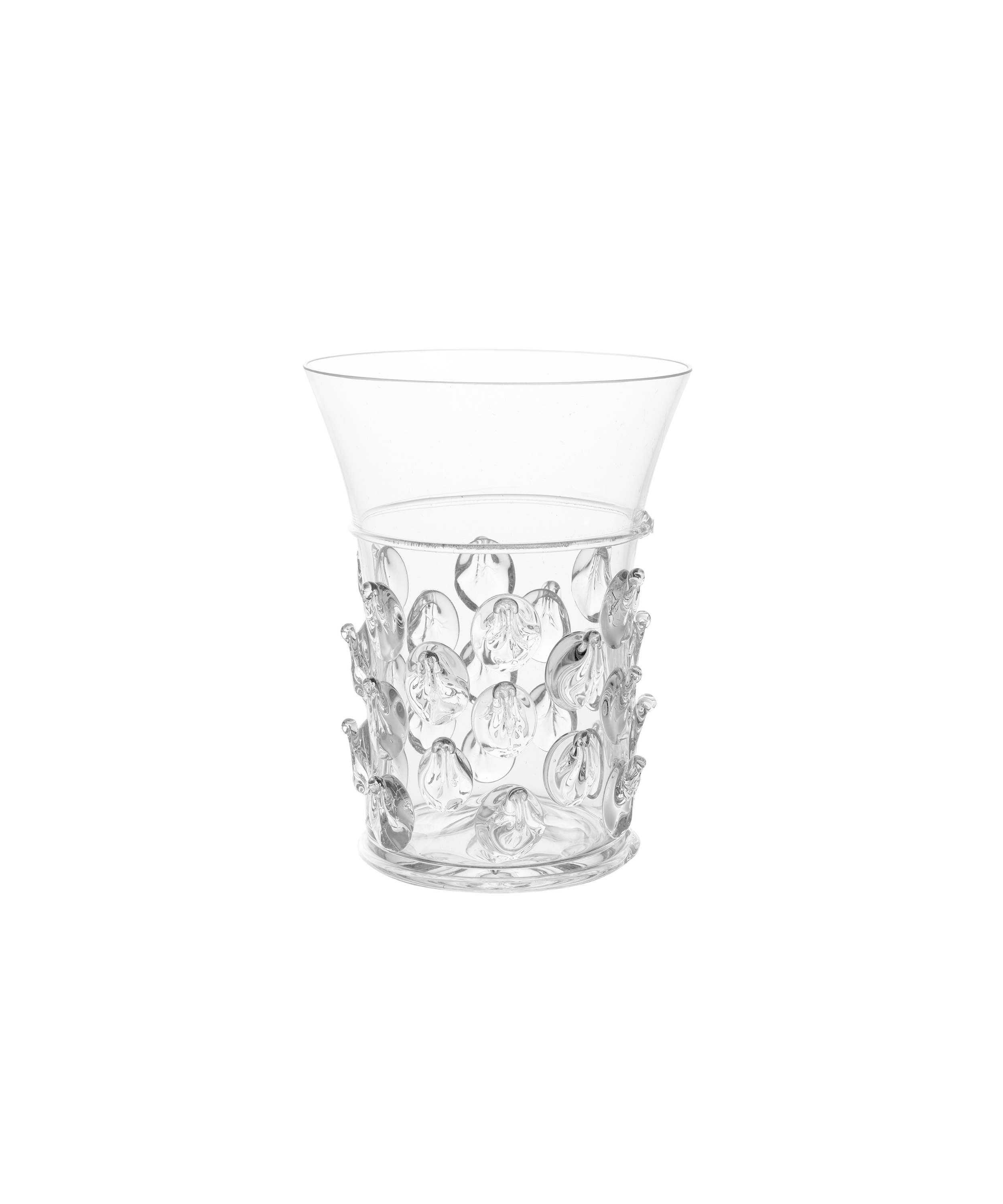 Phoebe Handblown Vase, Clear
