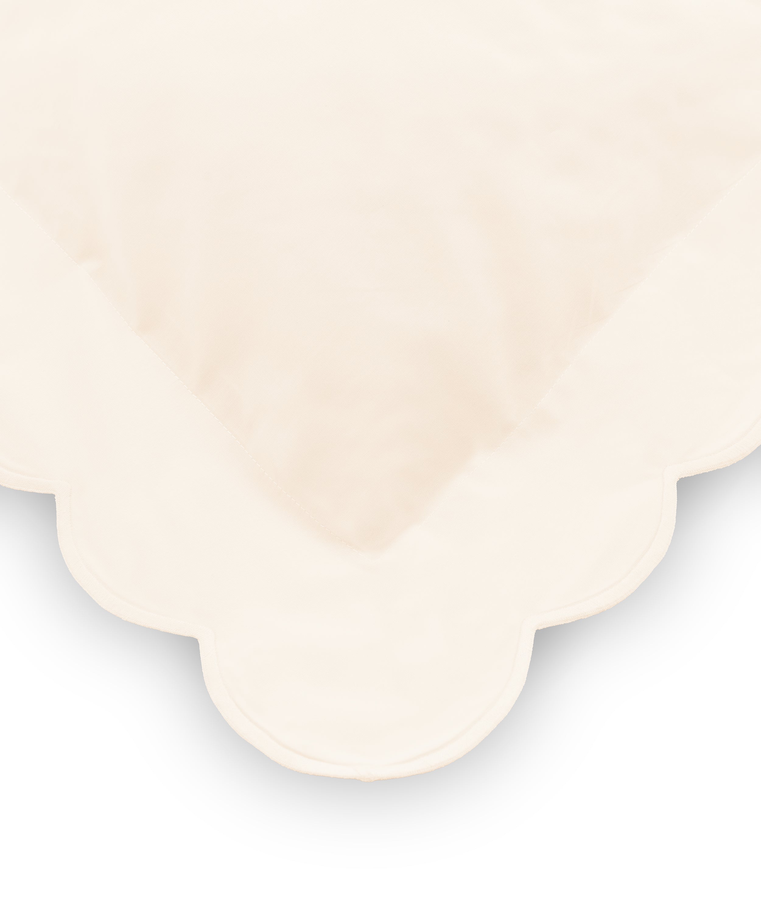 Annabelle Scalloped Bed Linen, Ivory