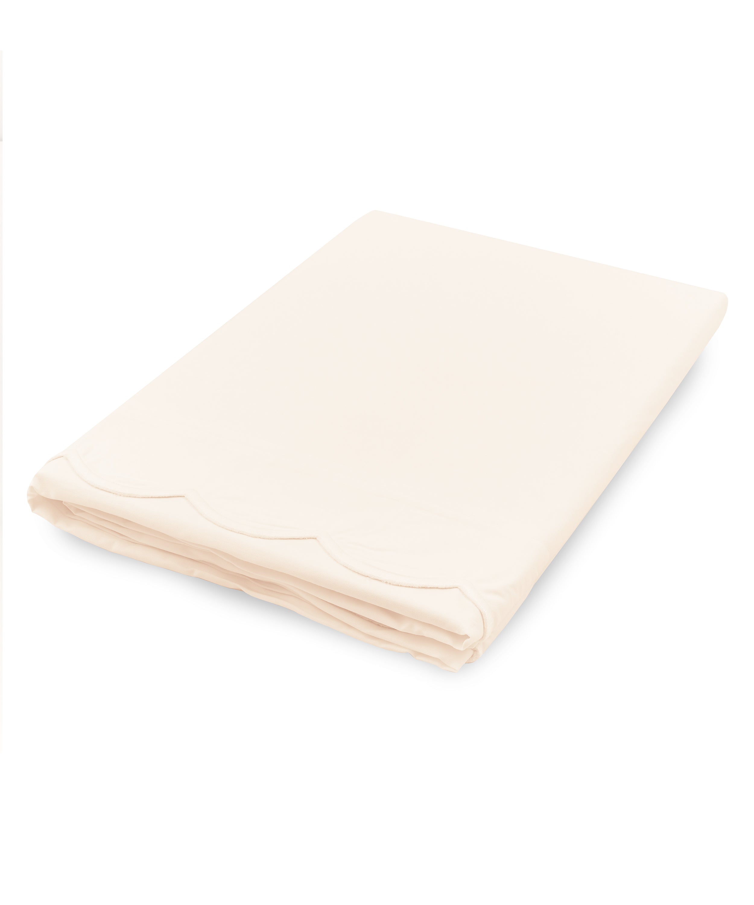 Annabelle Scalloped Bed Linen, Ivory