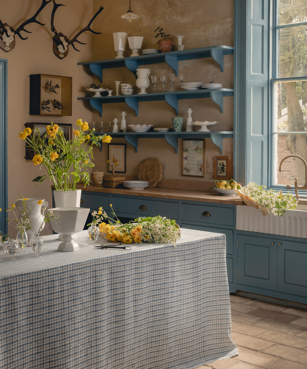Remy Table Linens, French Navy