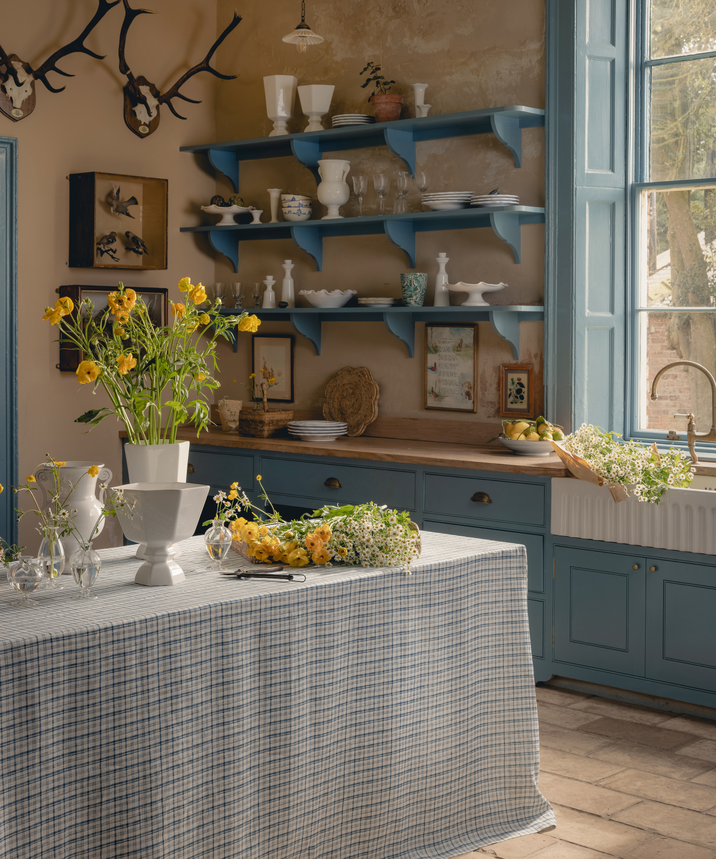 Remy Table Linens, French Navy
