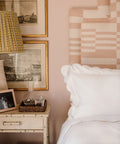 Annabelle Scalloped Bed Linen, Dusty Pink